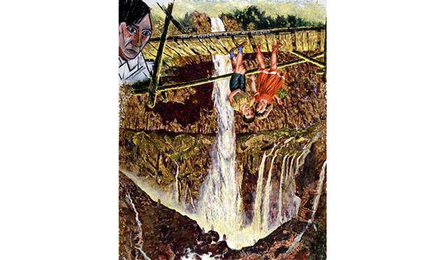 <strong>横尾忠則展「反反復復反復」</strong>　《20年目のピカソ》2001年　作家蔵