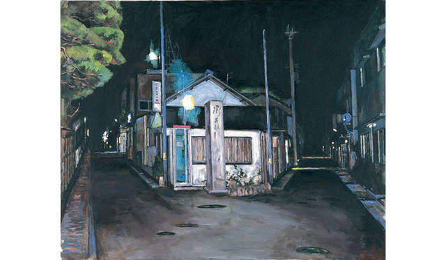 <strong>横尾忠則展「反反復復反復」</strong>　《暗夜光路　N市-II》2000年　個人蔵