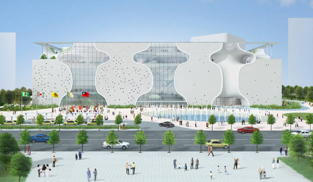 <strong>建築レクチュアシリーズ217</strong>  台中メトロポリタンオペラハウス　外観CG