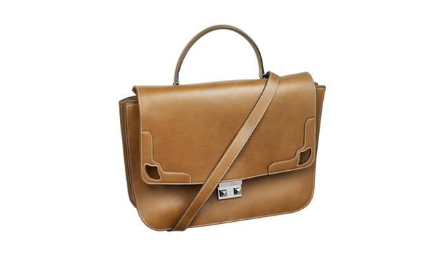 <strong>Cartier│カルティエ</strong>　マルチェロ ドゥ カルティエ サッチェル バッグ © Cartier 2012H24.5×W38.5×D9cm　キャラメル　19万3200円　