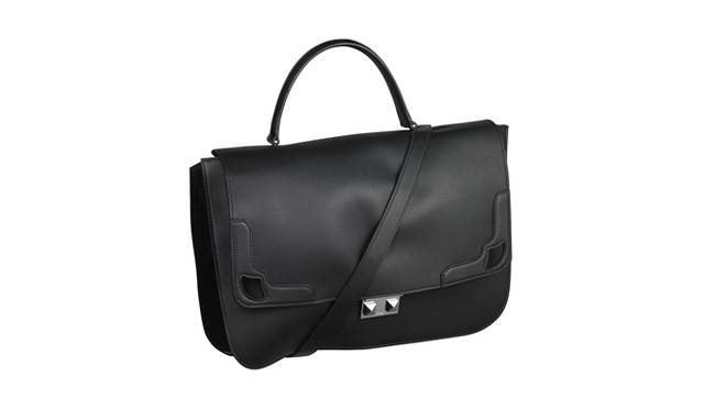 <strong>Cartier│カルティエ</strong>　マルチェロ ドゥ カルティエ サッチェル バッグ © Cartier 2012　H24.5×W38.5×D9cm　ブラック　19万3200円