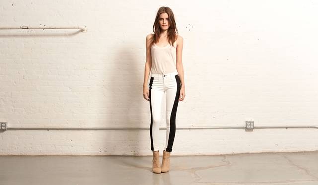 <strong>rag & bone│ラグ＆ボーン</strong>　スピリット・スキニー（阪急うめだ店限定） サイズ 24、25、26、27 カラー ブラック/ワイン、ホワイト/ブラック 2万3100円