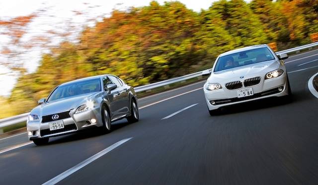 <strong>BMW ActiveHybrid 5｜ビー・エム・ダブリュー アクティブハイブリッド 5<br />Lexus GS450h｜レクサス GS450h</strong>