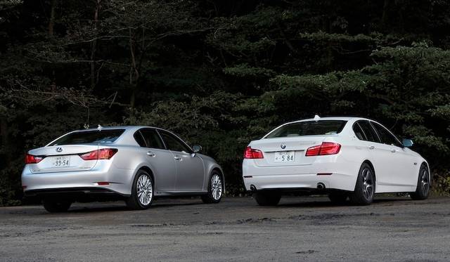 <strong>BMW ActiveHybrid 5｜ビー・エム・ダブリュー アクティブハイブリッド 5<br />Lexus GS450h｜レクサス GS450h</strong>