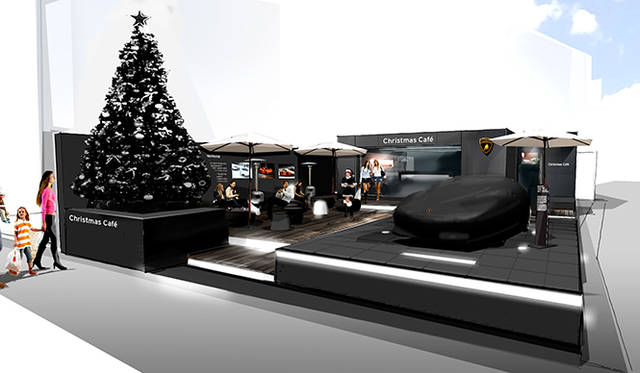 <strong>Lamborghini Christmas Cafe｜ランボルギーニ クリスマスカフェ</strong><br />11月30日（金）～12月28日（金）の約1か月間、東京・南青山に期間限定でオープンする「クリスマスカフェ」