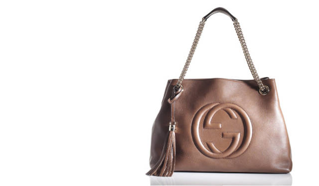 <strong>GUCCI｜グッチ</strong>　SOHOショルダーバッグ[W44×H32×D17cm]　 14万9100円