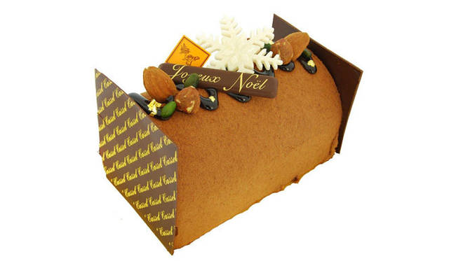 <strong>Frédéric Cassel｜フレデリック・カッセル</strong>　2012クリスマスケーキコレクション　ブッシュ・ジヴァラ（BUCHE JIVARA）