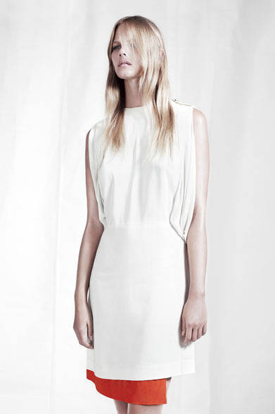 　2013春夏コレクション　BUTTONED DRESS 2万8200円