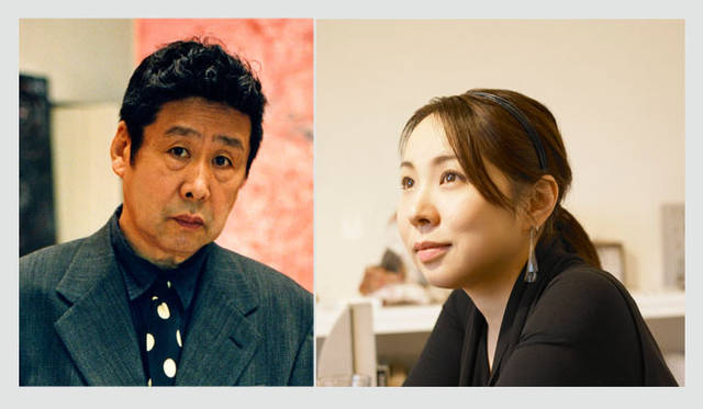 <strong>豊島横尾館</strong>　左／横尾忠則氏、右／永山祐子氏