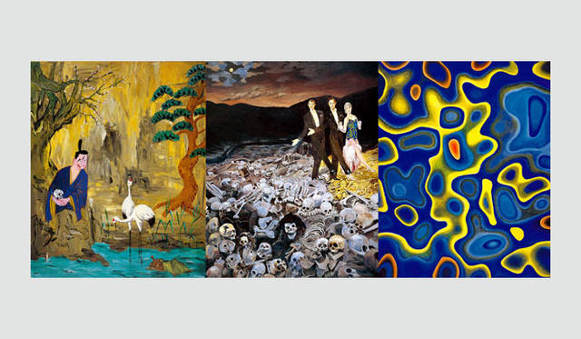 <strong>豊島横尾館</strong>　横尾忠則「原始宇宙」（2000）