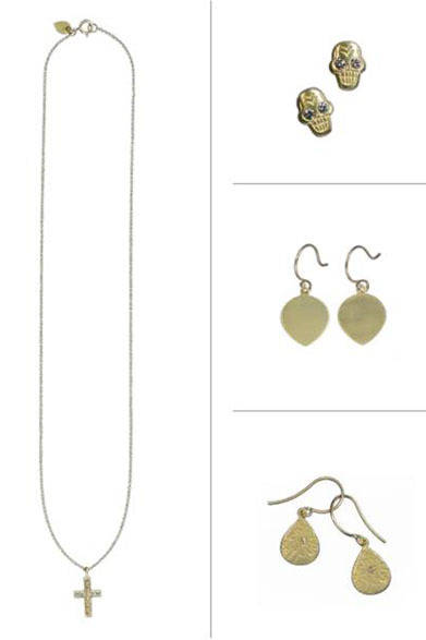 <strong>BARNEYS NEW YORK｜バーニーズ　ニューヨーク</strong>　「ME&RO」　左から（時計回りに）ネックレス22万8900円、ピアス19万50円、9万5550円、13万8600円（すべてバーニーズ エクスクルーシヴ）