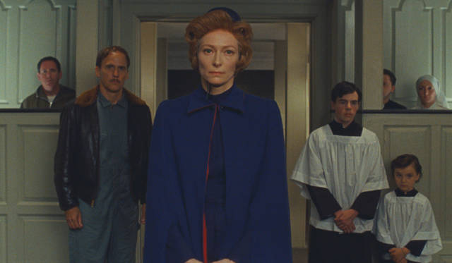 <strong>MOVIE｜『ムーンライズ・キングダム』</strong>　冷酷な福祉局の職員役にはティルダ・スウィントンが扮した ©Focus Features　