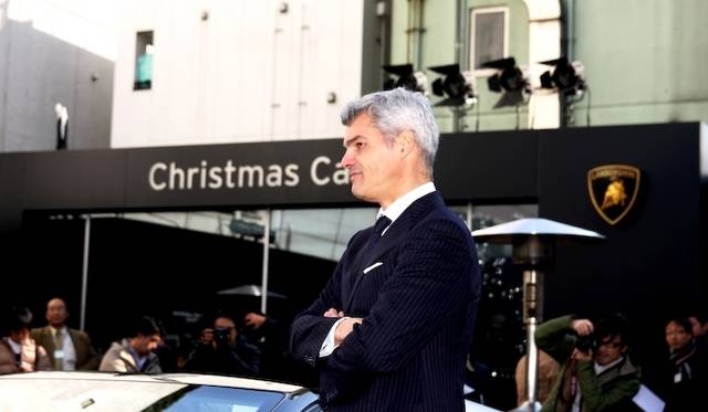 <strong>Lamborghini Aventador LP 700-4 Roadster｜ランボルギーニ アヴェンタドール LP 700-4 ロードスター </strong><br />ランボルギーニ ジャパン カントリーマネージャー エジナルド・ベルトーリ氏