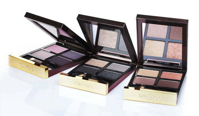 <strong>TOM FORD BEAUTY｜トム フォード ビューティ</strong>　アイ カラー クォード各8400円（全10色）※2013年2月27日（水）より伊勢丹新宿店、阪急うめだ本店にて発売予定