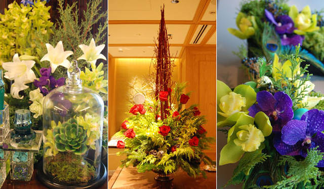 <strong>和気雅美｜FLORALUXE / New York Flower School</strong>　クリスマスリースで、2013年のラッキーカラーを先取り！