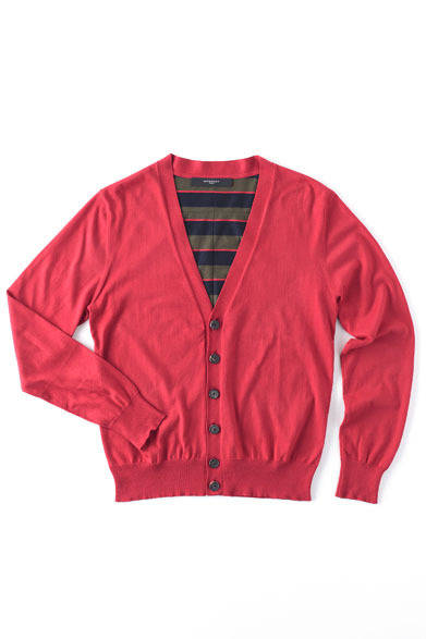 　カーディガン6万6150円（ジバンシィ バイ リカルド ティッシ／阪急メンズ東京）