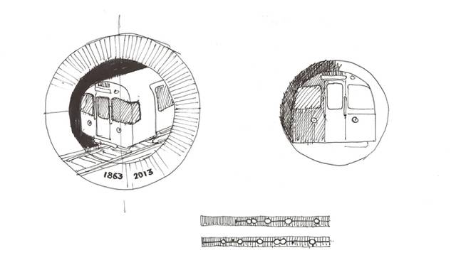 <strong>Barber Osgerby｜バーバー・オズガビー</strong>　デザインスケッチ　courtesy of Barber Osgerby studio 