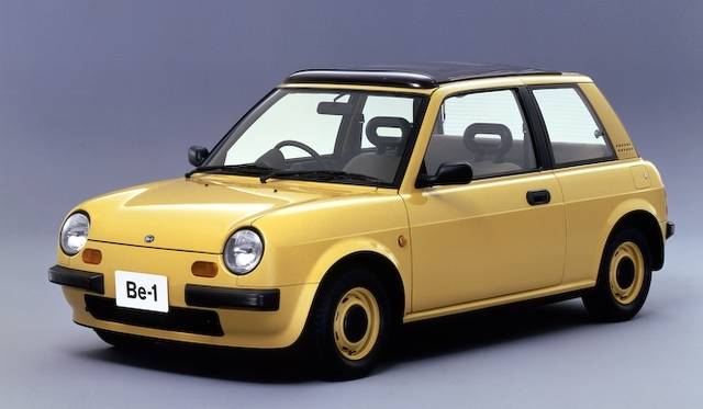 <strong>日産パイクカー誕生秘話 Be-1</strong><br />日産「Be-1」　その人気から一時は中古車の買い取り価格が新車価格を上まわった