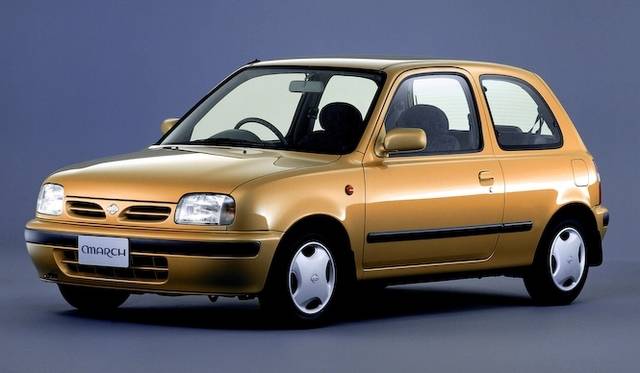 <strong>日産パイクカー誕生秘話 Be-1</strong><br />Be-1の登場から5年後の1992年に登場した2代目K11型マーチ。デザインコンセプトは受け継がれたのかもしれない