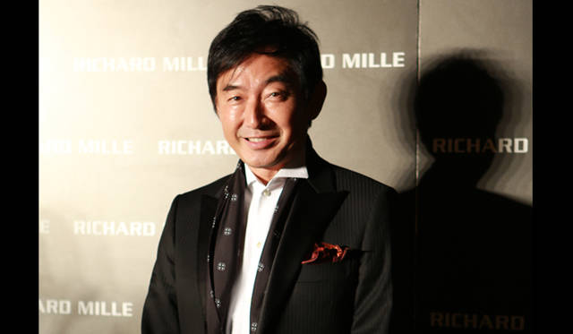<strong>Richard Mille｜リシャール・ミル</strong>　会場には石田純一氏も駆けつけ、「Musée RICHARD MILLE」の開催を祝った