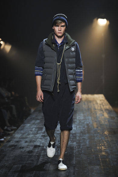 <strong>FACTOTUM｜ファクトタム</strong>　2013春夏コレクション　オールインワン3万8850円