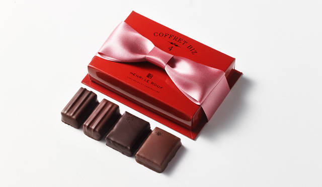 <strong>HENRI LE ROUX｜アンリ・ルルー</strong>　4個入り「コフレ・ビズ」1470円