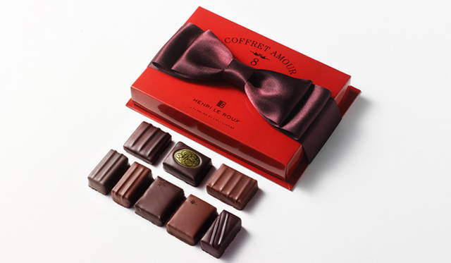 <strong>HENRI LE ROUX｜アンリ・ルルー</strong>　8個入り「コフレ・アムール」2835円