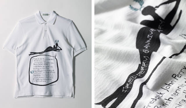 <strong>FRED PERRY｜フレッドペリー</strong>　フレッドペリー60周年記念カスタマイズドシャツ　エドツワキ　
