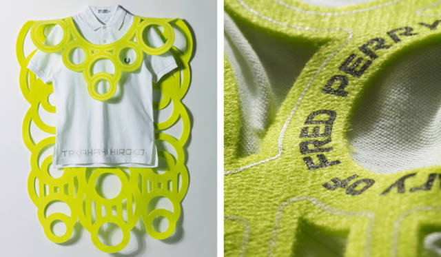 <strong>FRED PERRY｜フレッドペリー</strong>　フレッドペリー60周年記念カスタマイズドシャツ　高橋理子　