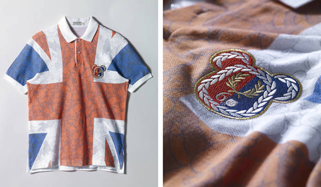 <strong>FRED PERRY｜フレッドペリー</strong>　フレッドペリー60周年記念カスタマイズドシャツ　MEDICOM TOY　 BE@RBRICK TM & © 2001-2013 MEDICOM TOY CORPORATION. All rights reserved.