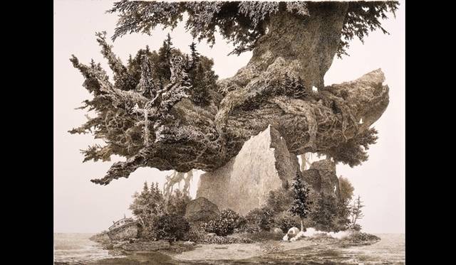 <strong>ART│『DOMANI・明日展2013』</strong>　池田学《起点》2012年　©IKEDA Manabu  Courtesy Mizuma Art Gallery Photo：宮島径