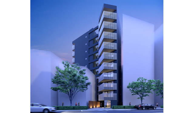 <strong>ワインアパートメント</strong>　ワインアパートメント完成予想図