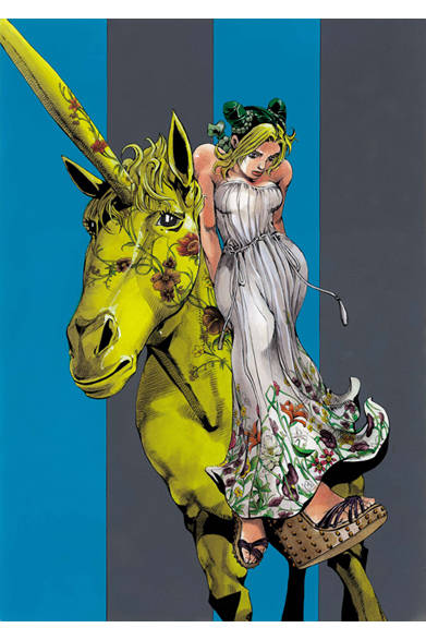 <strong>GUCCI｜グッチ</strong>　荒木飛呂彦の特別描き下ろしマンガが全世界のグッチ直営店のウィンドウを飾る<br />©LUCKY LAND COMMUNICATIONS / SHUEISHA