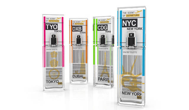 <strong>20都市の香りをイメージした「ザ セント オブ ディパーチャー」</strong>