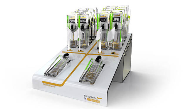 <strong>20都市の香りをイメージした「ザ セント オブ ディパーチャー」</strong>