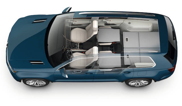 <strong>Volkswagen CrossBlue｜フォルクスワーゲン クロスブルー</strong><br />さらに2列めを倒すと、2,000リットル以上の広大なスペースがうまれる