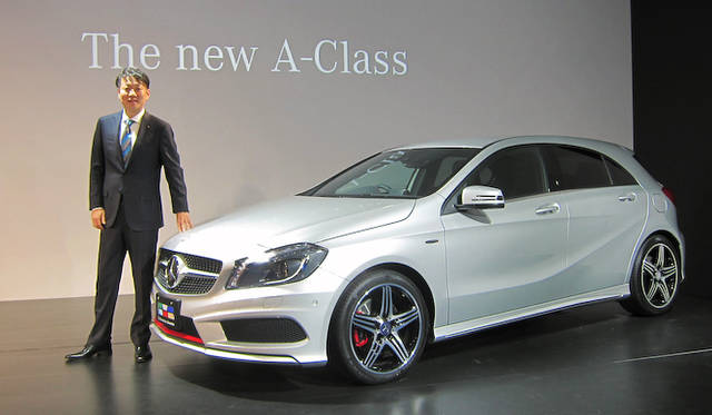 <strong>Mercedes-Benz A 250 SPORT｜メルセデス・ベンツ A 250 シュポルト</strong><br />メルセデス・ベンツ日本 代表取締役社長兼CEOの上野金太郎氏