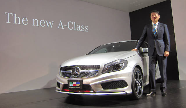 <strong>Mercedes-Benz A 250 SPORT｜メルセデス・ベンツ A 250 シュポルト</strong><br />メルセデス・ベンツ日本 代表取締役社長兼CEOの上野金太郎氏