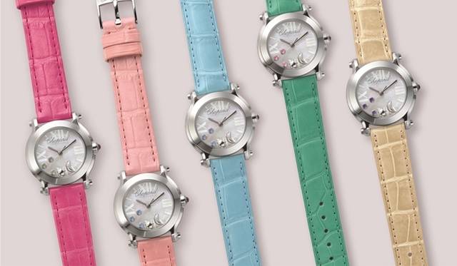 <strong>Chopard｜「Precious Sweet Chopard～ショパールのスウィートな誘惑～」</strong>　ハッピースポーツ プレシャススウィーツエディション　※ザ・ステージ特別企画品