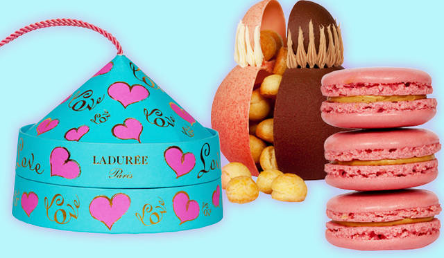 <strong>LADURÉE｜ラデュレ</strong>　男性と女性をイメージしたバレンタイン限定スイーツ登場