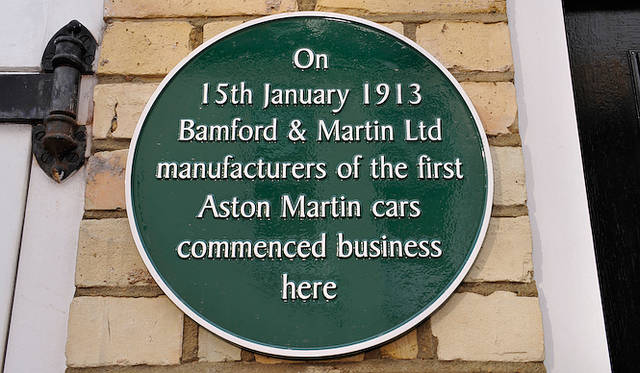 1913年1月15日がアストンマーティンの誕生記念日である