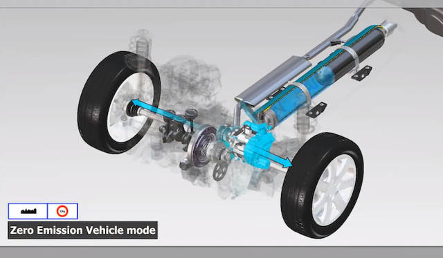 <strong>PSA Peugeot Citroen Hybrid Air｜PSA プジョー・シトロエン ハイブリッド エア</strong><br />エアモード