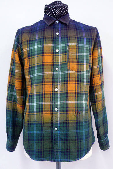 <strong> BEATITUDE｜ビアティチュード</strong>　2013春夏コレクション　オーバープリントシャツ2万5200円