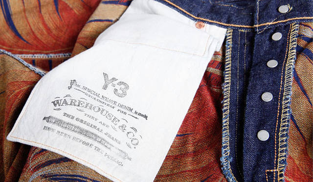 <strong>Y-3｜ワイスリー</strong>　 Y-3×WAREHOUSEコラボレーションデニム　