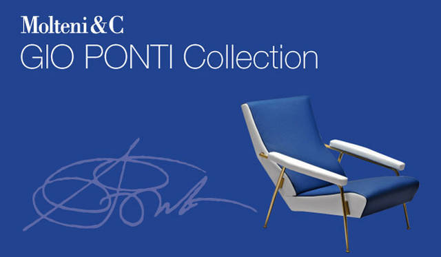 <strong>Arflex｜アルフレックス</strong>　「GIO PONTI Collection」展　