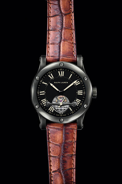 <strong>RALPH LAUREN｜ラルフ ローレン</strong><br />「スポーティングコレクション RL67 トゥールビヨン モデル」482万5800円、5月発売予定