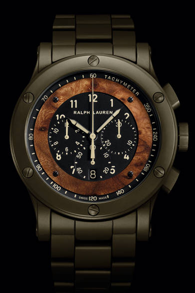 <strong>RALPH LAUREN｜ラルフ ローレン</strong><br />「スポーティングコレクション RL67 オートモーティブ クロノグラフモデル」名車ブガッティからインスパイアされた「RL67 オートモーティブ」のクロノモデル
