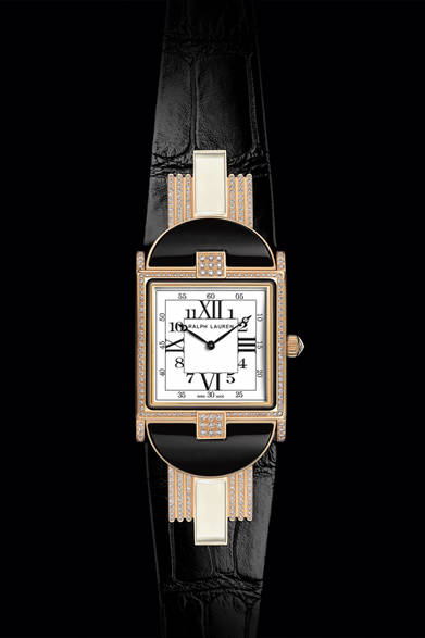 <strong>RALPH LAUREN｜ラルフ ローレン</strong><br />「867 モダン アールデコ ウォッチ」455万2800円、5月発売予定