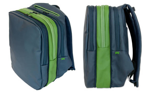 <strong>CAMPER｜カンペール</strong>　2013春夏コレクション　メンズ新作バッグ「Hamburger（ハンバーガー）」のデイパック（W30×H41×D12～18cm）3万3600円