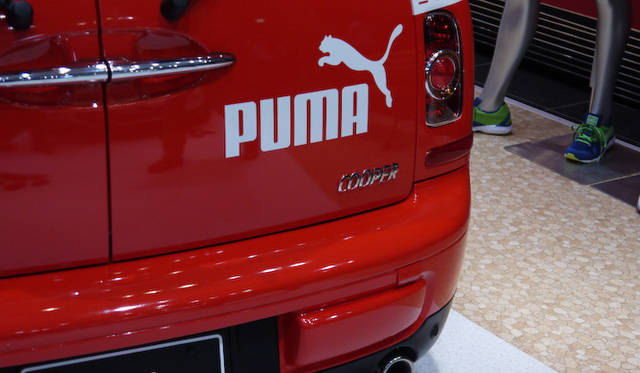 プーマジャパンで使用されるプロモーションカー